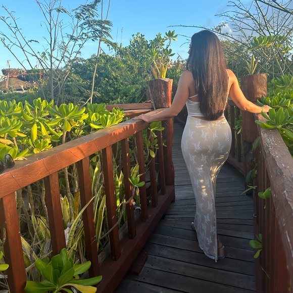 Tiger Mist - Shania Dress White - Picture 3 of 4